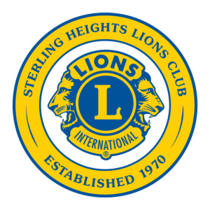 2023 Sterling Heights Lions Club Logo Est. 1970 No Outline