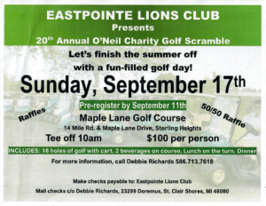 Eastpointe Golf Outing