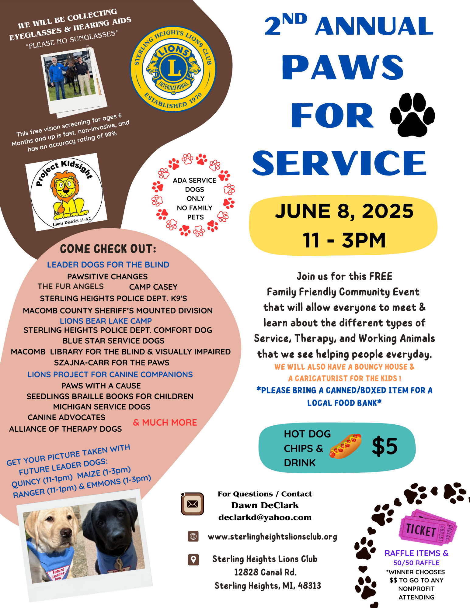 2nd Annual Paws for Service