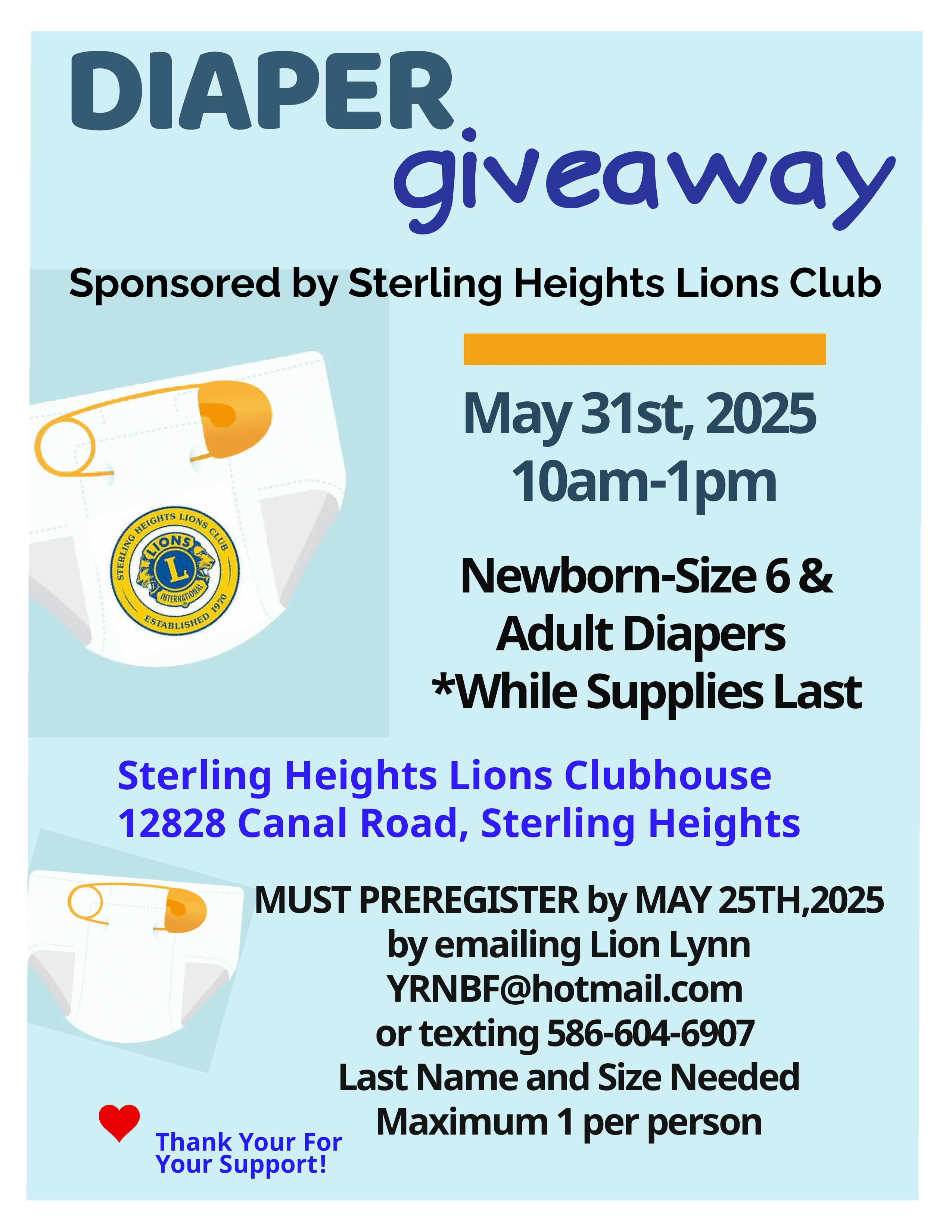 Diaper Drive Flyer-page-0