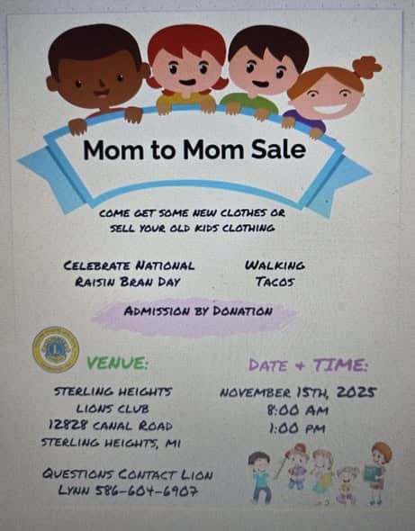 mom to mom sale
